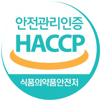 식품의약품안전처 안전관리인증 HACCP 마크